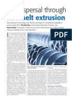 API Dispersal Through Hot Melt Extrusion