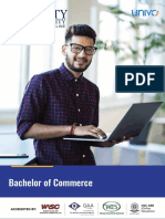 Bachelor of Commerce: Accredited by