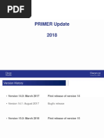 Primer India Update