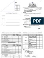 Report On Attendance: Department of Education