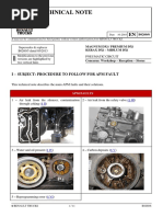 Technical Note: I - Subject: Procedure To Follow For Apm Fault