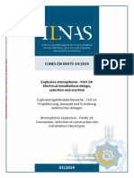 ILNAS-EN 60079-14:2014: Explosive Atmospheres - Part 14: Electrical Installations Design, Selection and Erection