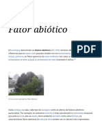 Fator Abiótico