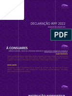 Declaração IRPF 2022