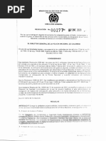 Res. No. 00277 de 27-01-2020