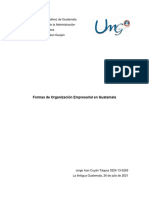 Formas de Organizacion Empresarial en Guatemala