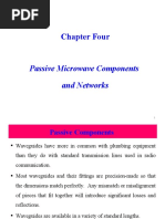 Chapter Four: Passive Microwave Components and Networks