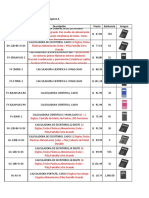 Existencias Calculadoras Febrero 2022