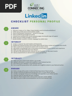 LinkedIn Checklist Edition 2022