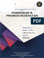 RPKPS MHSW Promosi Kesehatan Semester 4 - 2022