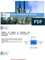 Sesion 5 Balance de Materia en Sistemas de Recirculación, Derivación y Purga