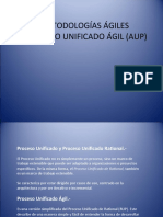 Metodologías Ágiles "Proceso Unificado Ágil (Aup)