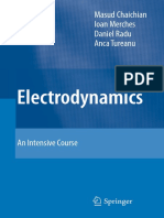 Electrodynamics An Intensive Course by Masud Chaichian, Ioan Merches, Daniel Radu and Anca Tureanu