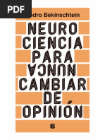 Neurociencia para Nunca Cambiar