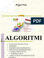 Algoritmi Pseudocod Scheme Logice