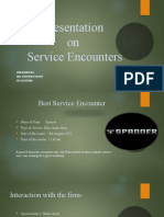 Service Encounters Presentation