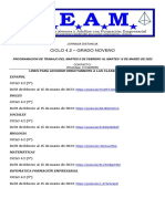 CICLO 4.2 Del 8 de Febrero Al 15 de Marzo de 2022