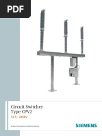 Siemens Circuit Switcher Brochure