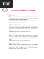 Pre-Intermediate Rosa