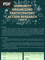 Community Organizing Participatory Action Research