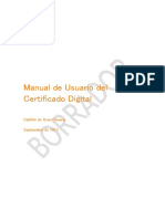 Manual de Usuario Del Certificado Digital