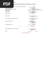 Perforated Plate THK Calc.: SB SD Acceptable