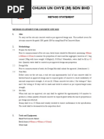 Method Statement-Concrete Site Mix