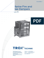 Marine Fire and Gas Dampers: Type JFD