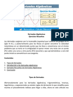 Derivadas Algebraicas