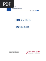 HDLC-USB Datasheet