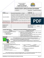 Comp1:Office Productivity Application Software: Talisay City College