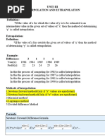 Business Statistics 3rd Unit