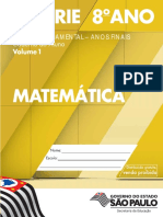 7 Série 8 ANO: Matemática