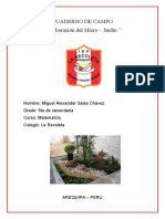 Cuaderno de Campo Micro Jardin