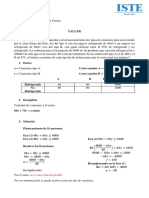 Tarea Modelo de Transporte - Programación Lineal