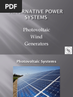 Photovoltaic Wind Generators