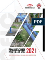 Catalogo de Costos Rehabilitación de Pozos para Agua 2021