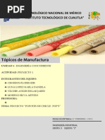 U1 - Proyecto - Popotes de Goma de Mascar