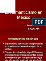 El Romanticismo en MEXICO