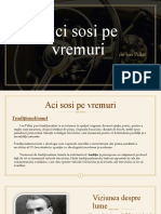 Aci Sosi Pe Vremuri