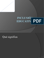 Inclusión Educativa