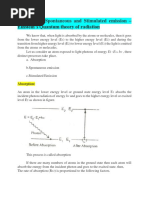 Principle of Spontaneous and Stimulated Emission - Einstein's Quantum Theory of Radiation