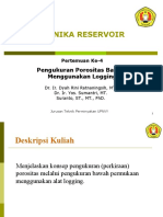 Modul-4 (Pengukuran Porositas Dengan Logging)