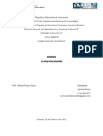 Analisis de La Macroeconomia