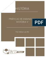 Prática de Ensino em História V - SEC