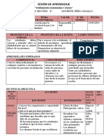 Sesión de Aprendizaje - FCC