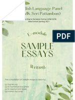 Form 5 Sample Essays