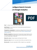 SOP077 - How To Configure Search Console Data in Google Analytics