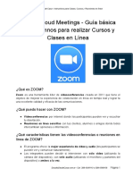 Cursos y Clases en LINEA Tutorial Básico de ZOOM para Alumnos