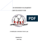 Compiler Lab Manual